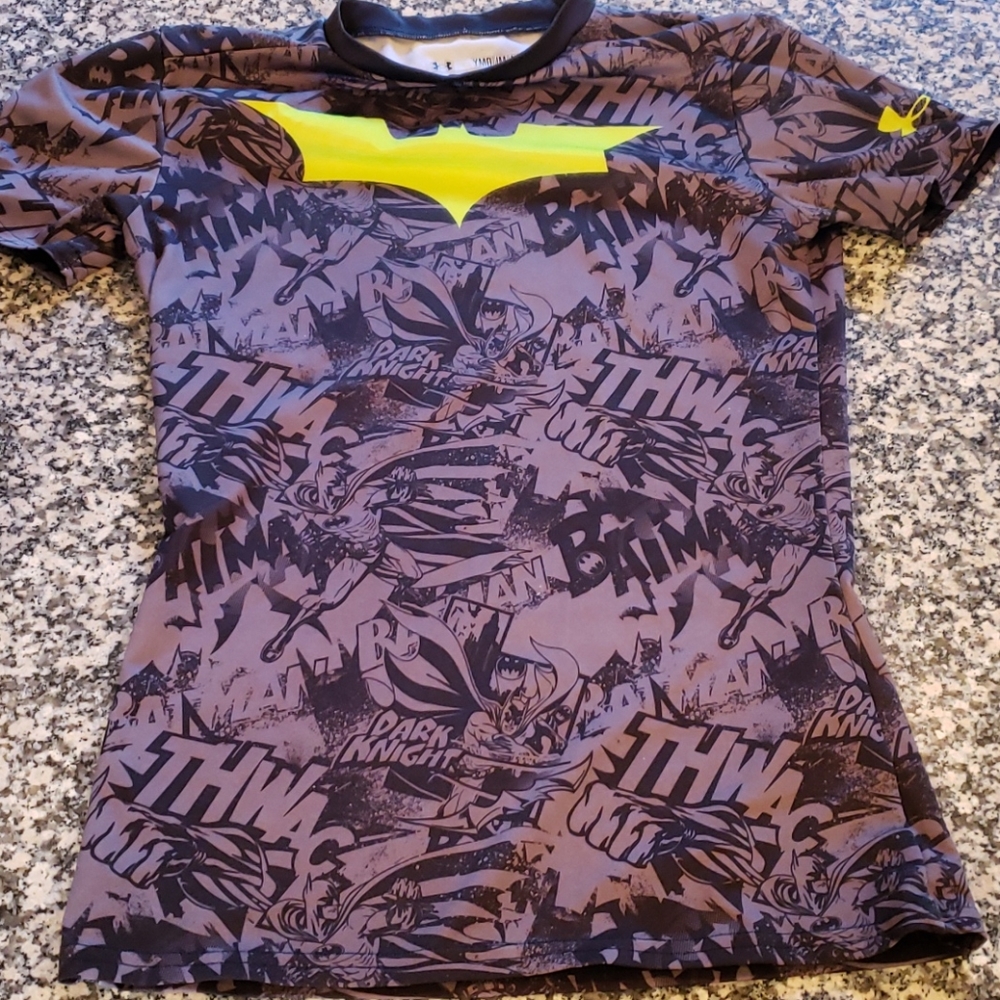 Boys Youth UA under armour shirt sports